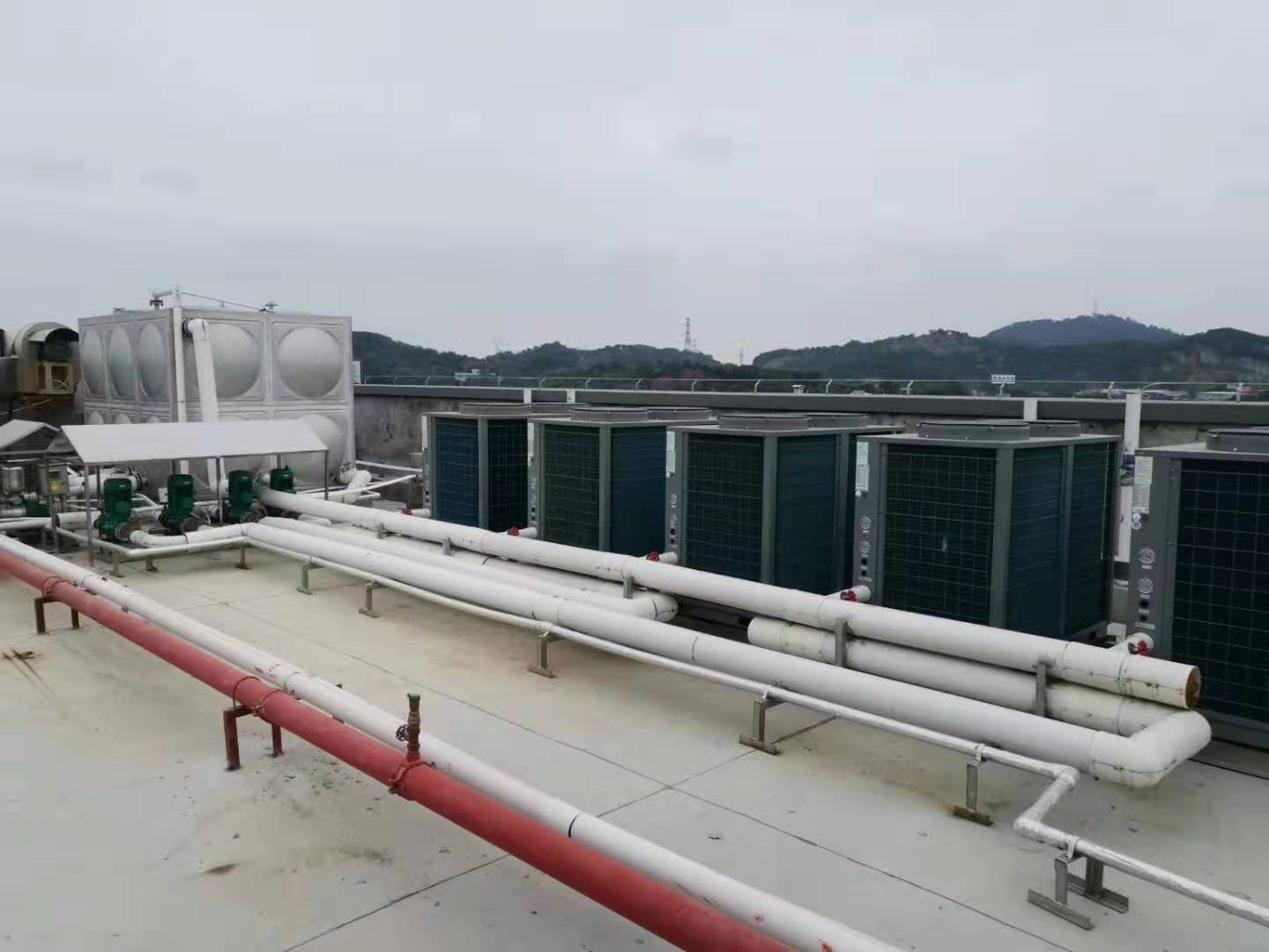 恒峰g22澄海中学空气能案例